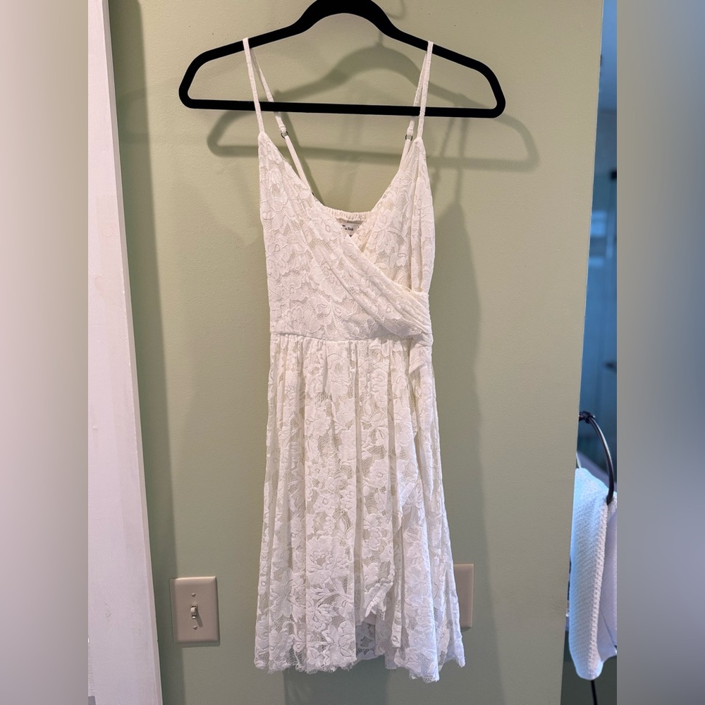 A&F White Lace Dress